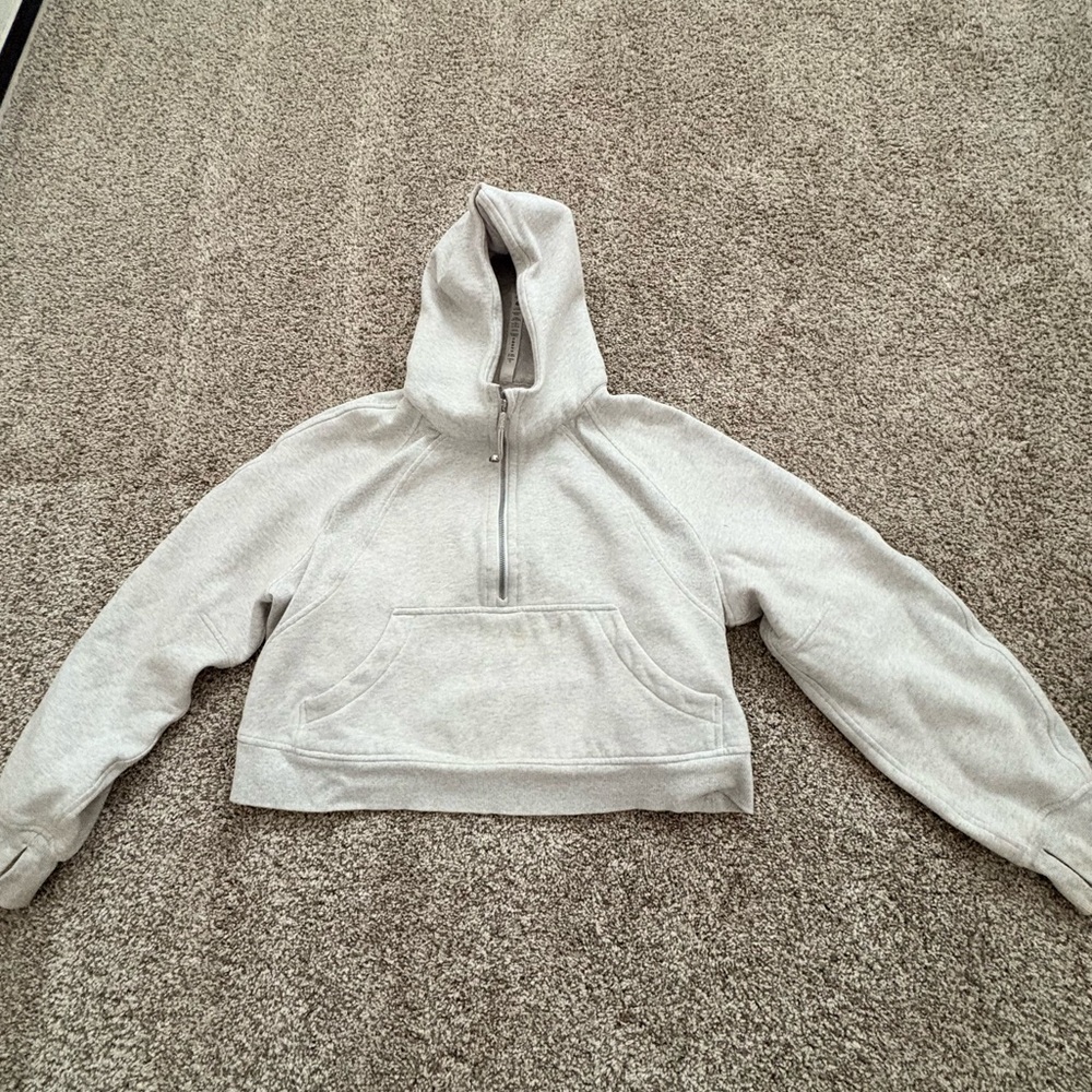Lululemon Athletica Light Gray Women's Hoodie